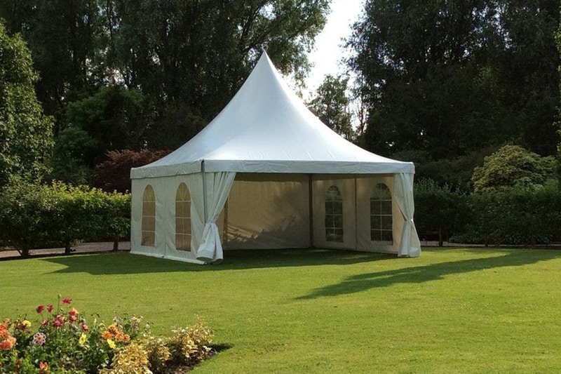 White Catering tent