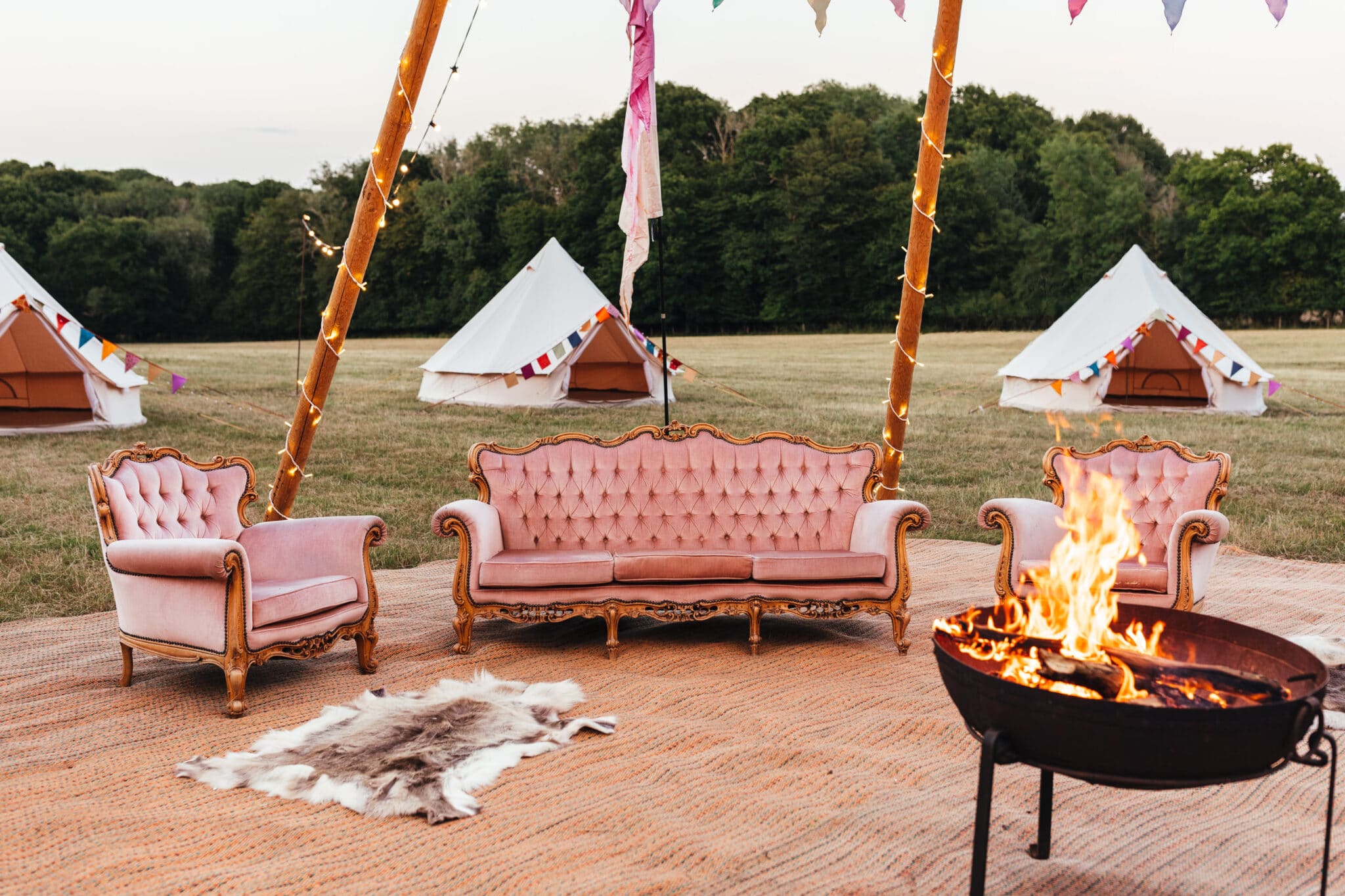 velvet sofa set, firebowl copy